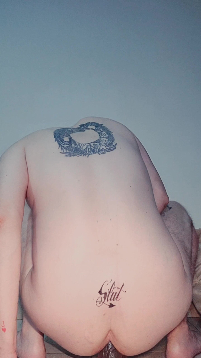 SlutClosetedfag: Dildo sürtük azgın