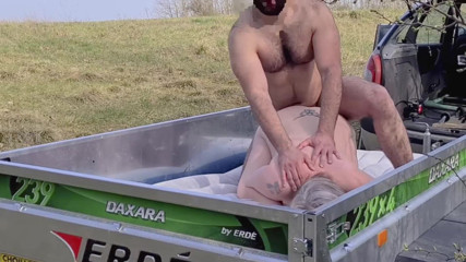 Livingcolors-vip: Premium - Sex anal în aer liber și înghițire de spermă pentru bunica Cam 2