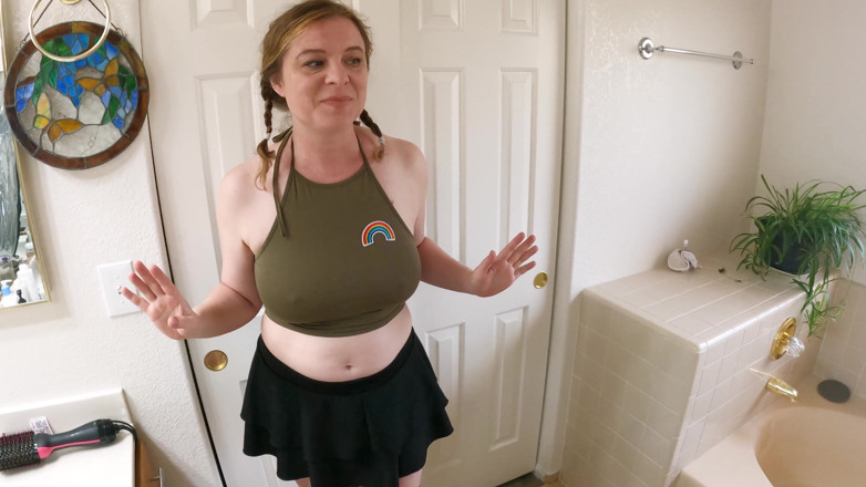Erin Electra: Mein stiefbrud hat herausgefunden, dass ich lesbisch war! Also habe...