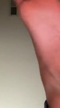 Pink Foxx Dangles His Mules & Shows Off Feet