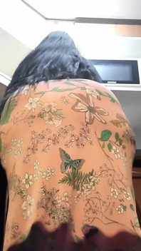 MILF Chubby Tits and Big Ass, Slow Motion Fans Only