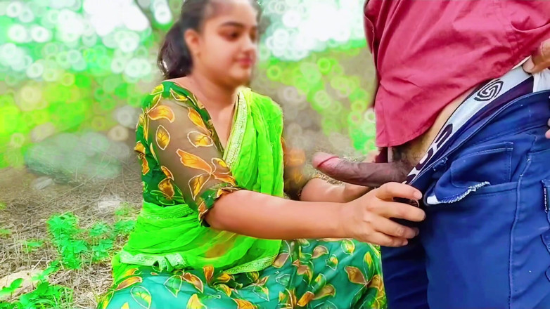 Your_aisha: Desi Village Bhabhi Sex i djungeln med Devar, Bhabhis tighta...