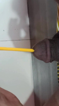 Small Penis Hole Plastic Rod Inside
