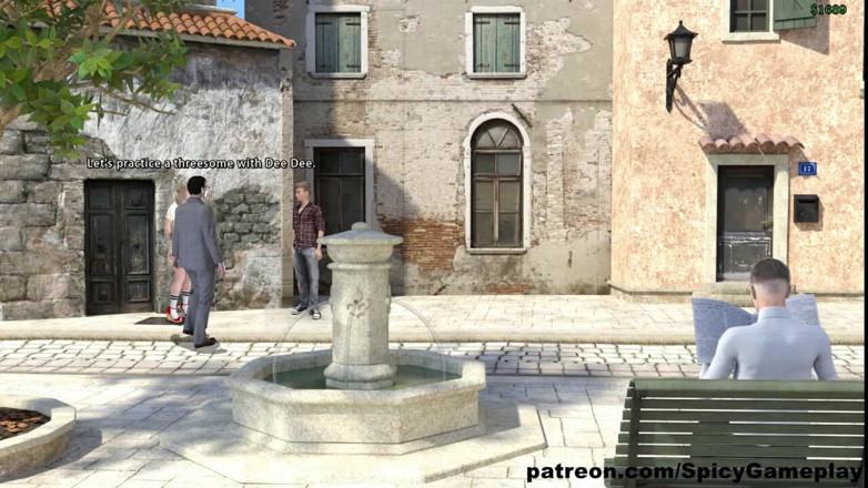 Dirty GamesXxX: Adventures Of Willy D: Two guys are fucking a village...