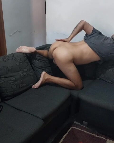 Ladysilvas: Naked Ladysilva on the Couch Wanting a Cock in Her...