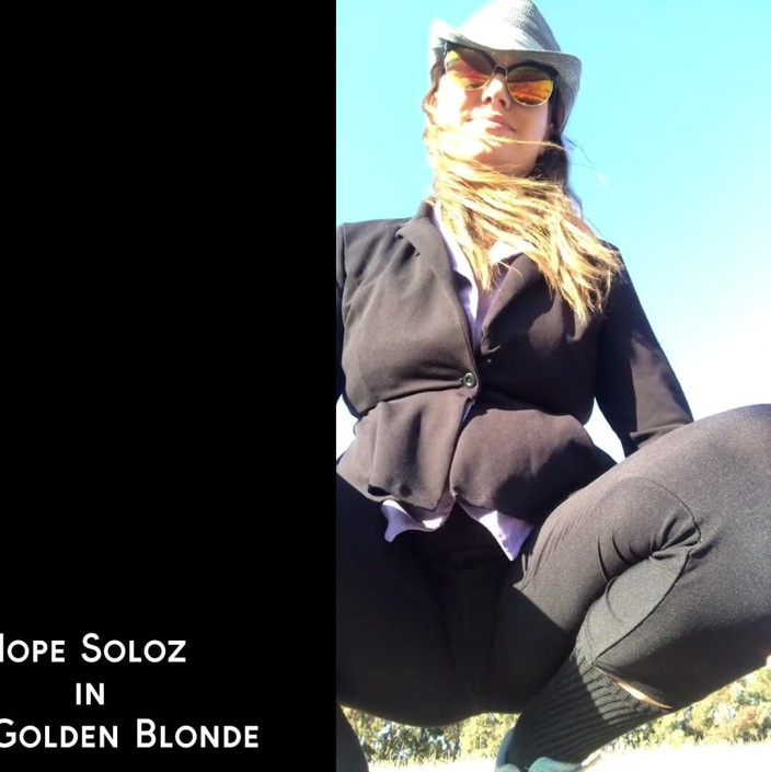 Porno angels: On golden blonde starring Hope Soloz