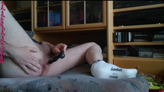 Carmen_Nylonjunge: Vibrátor v zadku pro prostatu