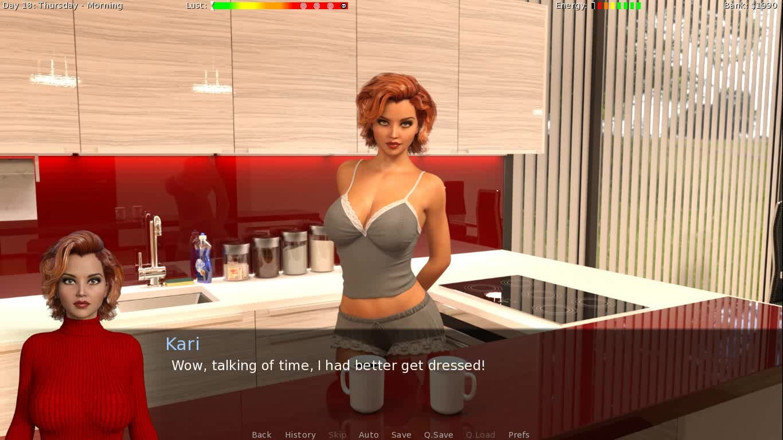 Dirty GamesXxX: Współlokator seksowna sekretarka z dużymi sztucznymi piersiami - odcinek 16