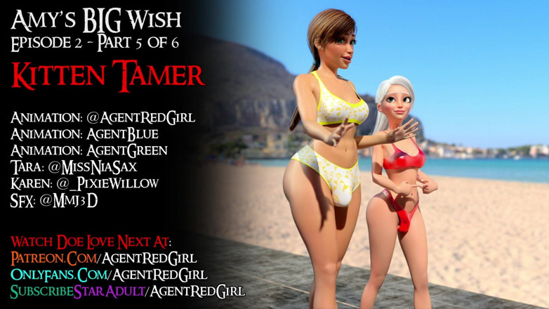 Agent Red Girl: Kitten tamer (amy's big wish episode 2 part 5)