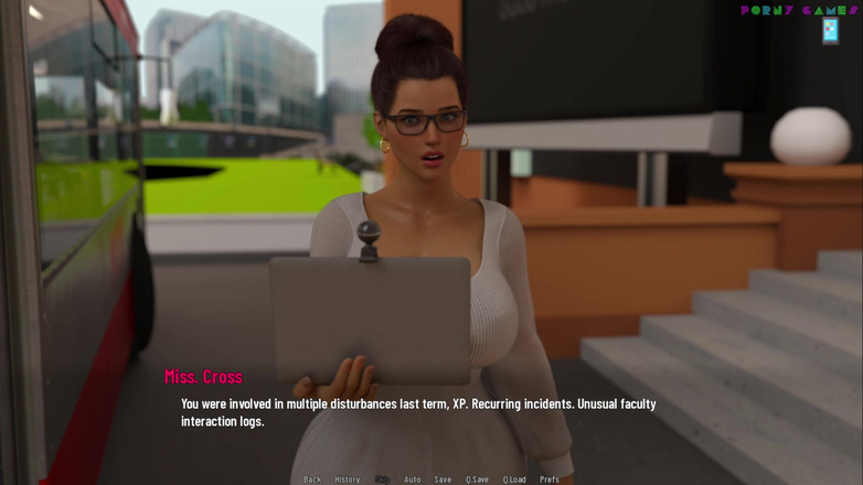 Porny Games: University Days de Greebo - Ser um bom entregador tem prêmio 16