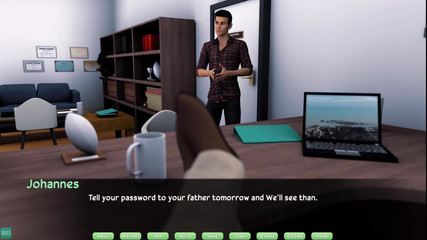 Johannes Gaming: Salacious touha # 1 - Johannes začal novou práci ... Nadia Sen... hannes Některé...