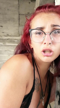 German Scout - Risky Anal Sex Casting for Skinny Redhead Inked Girl Bella Morningstar