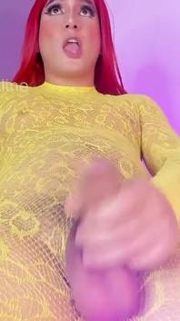 Waria Kolombia Besar Putih Cock Cumshot - Ulang Tahun Aline 17 Maret