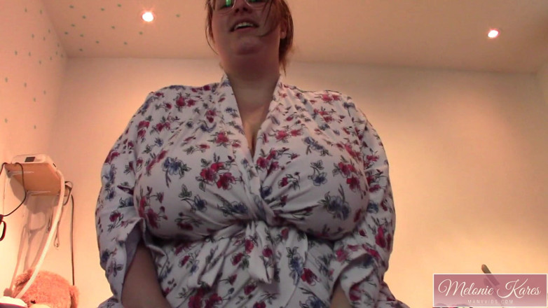 Melonie Kares: Stepmom rides you with bouncing boobs POV