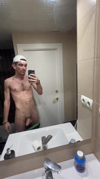 Playing with My Ass Ends in Cum in the Shower