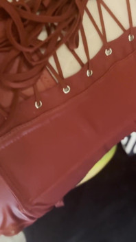 Alimentada com porra de sua bunda gozada