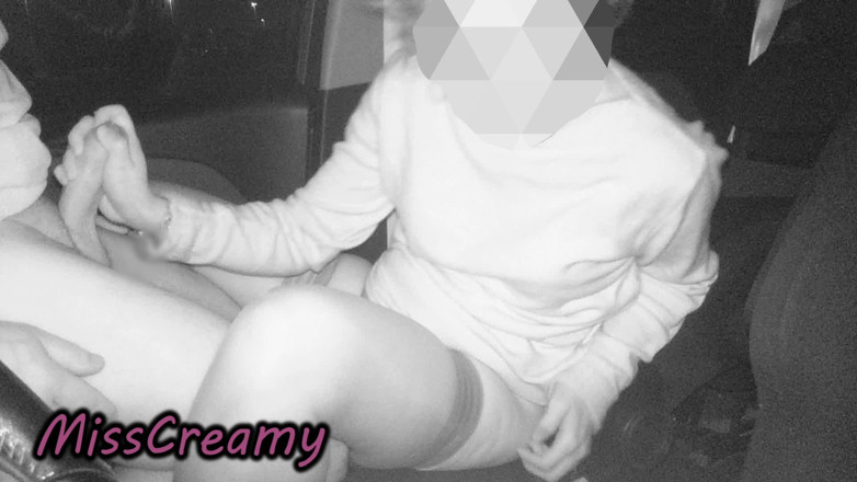 Miss Creamy: Французька вчителька робить публічний мінет, жорсткий трах, шкільна парковка, майже спіймана - misscreamy