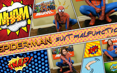 ImMeganLive: Defecțiune a costumului Spider-man - ImMeganLive