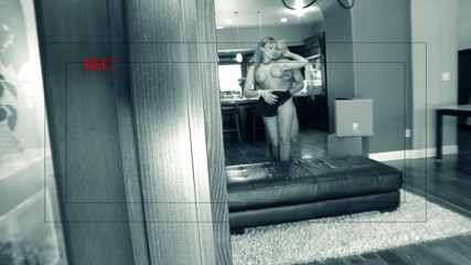 Get Your Fix: Spied on busty big booty blonde caught getting anal fucked
