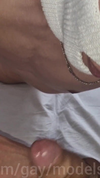 A Horny, Rough Dominant Fucked a Handsome Man Bareback with a Splash of Cum!
