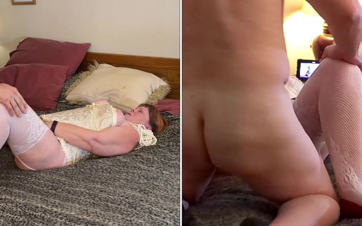 Carmen Angel: Nenek angel red lagi asik muasin memeknya pakai dildo ukuran...