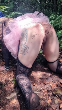 Cute Fairy Pisses From Behind