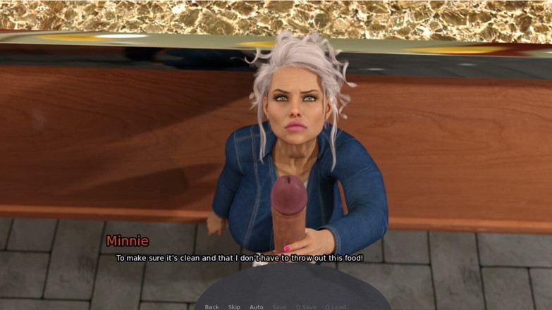 XXX Games Bunk: Casa bunicii - Joc de roluri - Angajat prins în timp ce oferă...