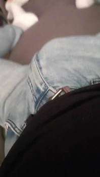 Horny Bulging Jeans