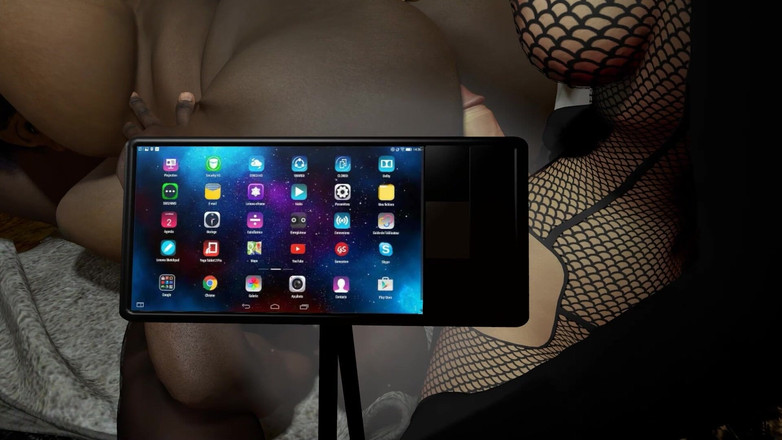 Wraith Futa: Samantha și iubitul ei fac sex în trei cu un transsexual