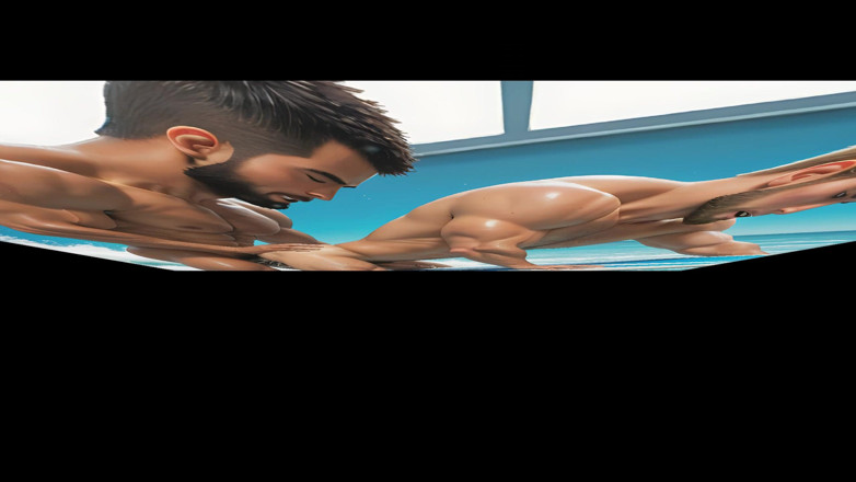 LustMen: Surfing Athlete and Ultimate Daddy Bear Doggy Style Creampie