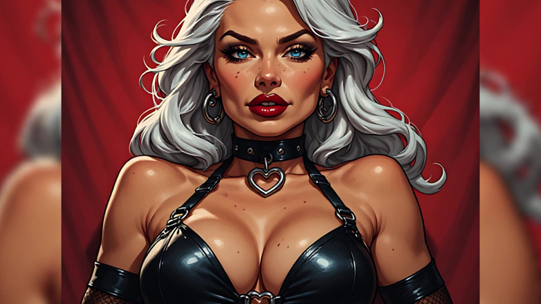 AI Porn: Pin-up Babe Art