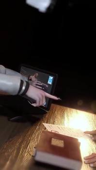 Diva digital bertetek besar anjakan malam - hentai animasi 3D