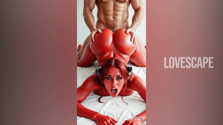 Lovescape: Demony Hellfire Szorstki jebanie szaleństwo