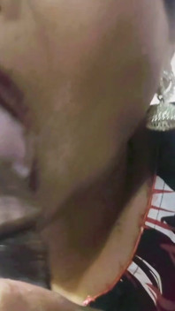 Finding Me Alone at Home, My Stepmother Sucked My Cock