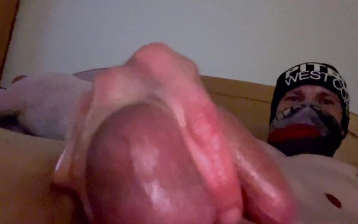 Handsome schlong: Touching My Limp Oily Cock and Juicy Balls - No Erection