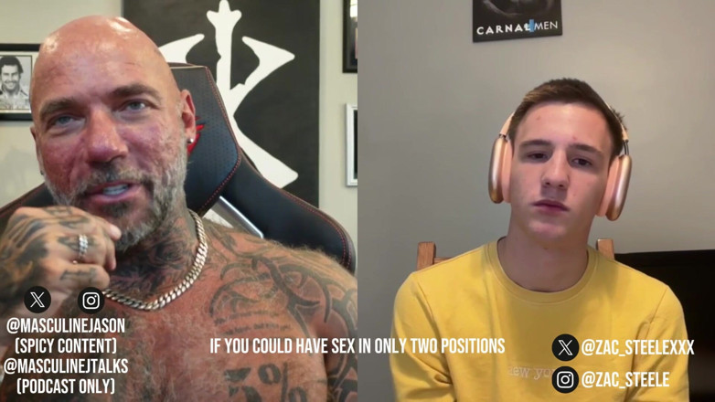 Raw and Uncensored with Masculine Jason: Porn Star Confessions - Zac Steele Episode 190