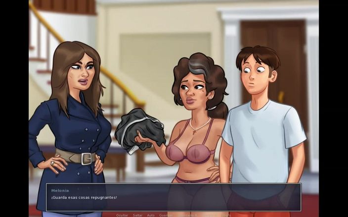 HotSummer117: Summertime Saga Cap 79 - the Hospital Receptionist Gives Me a Blowjob