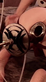 Dildo lubrificante di sborra e buco del maiale