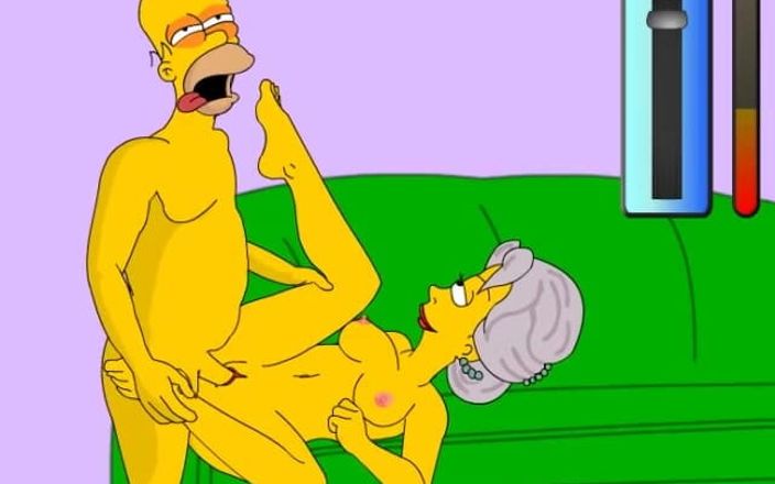 Miss Kitty 2K: Homer's Happy Chance - Sex POV Karikatura P70 od Misskitty2k