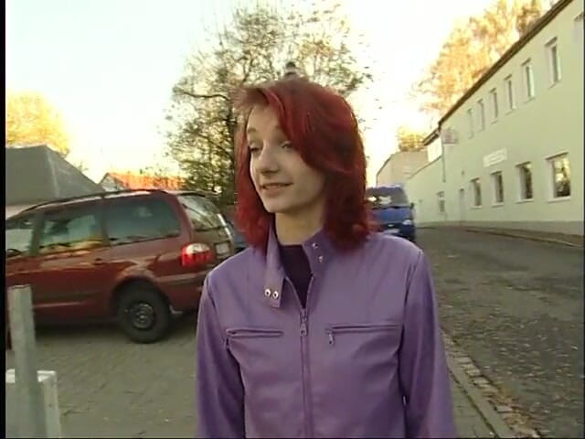 Dirty Teeny: Redhead teen with small tits gives an amazing blowjob at...