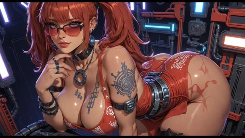 Hot girl dancing: Gewoon een leuke video met sexy vrouwen, Ai-animatie