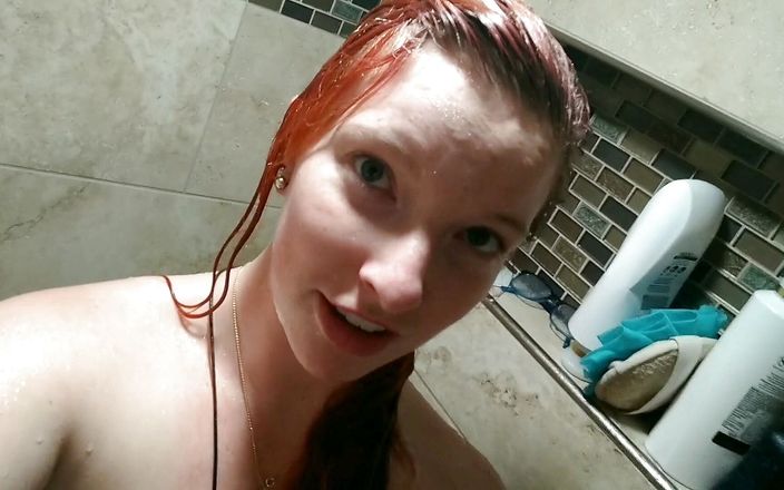 Kat Cumsalot Productions: Playing under the shower