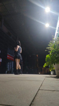 Asian Sissy Chastity Flasher