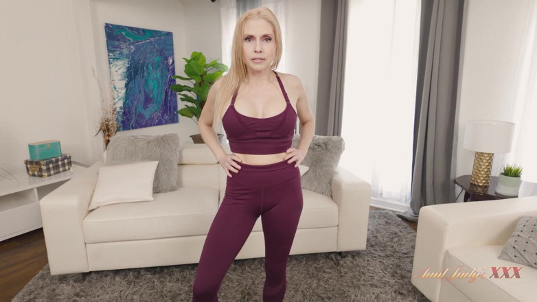 Aunt Judy's XXX: AuntJudysXXX - Your Hot MILF Step-stepmother Christie Stevens Catches You Watching...