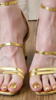 Teen Feet in Heels