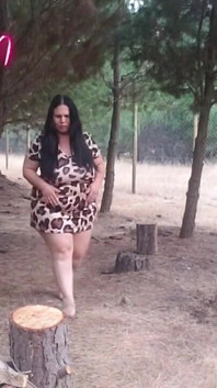 Recoping bosque sexy madrastra al aire libre
