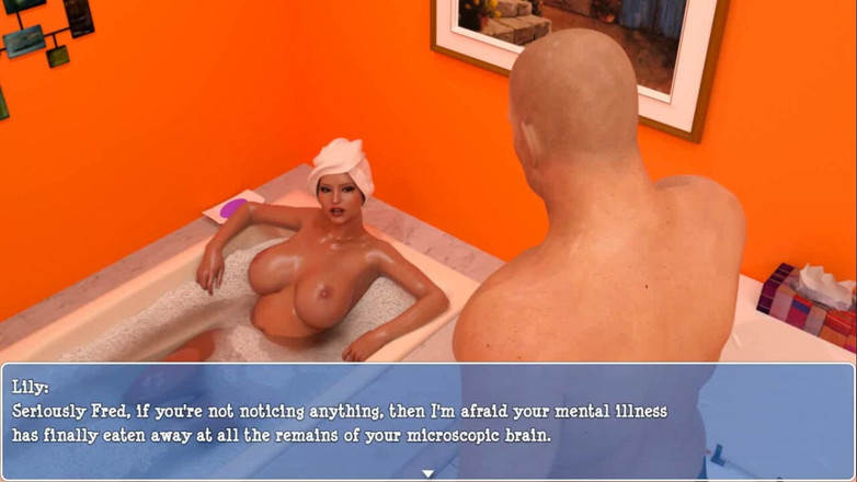 Dirty GamesXxX: Lily of the valley : 화장실에서 알몸으로 잡힌 그녀