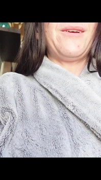 Fuzzy Robe Tease