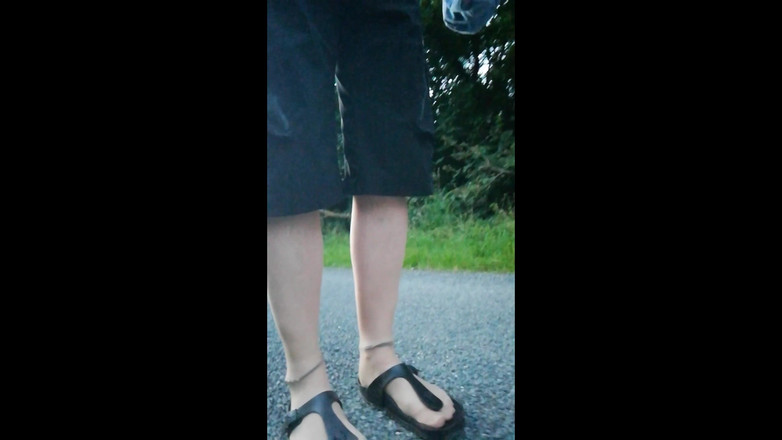 Carmen_Nylonjunge: 早上穿着Birkens的尼龙脚出门