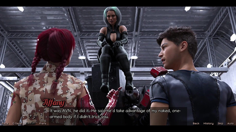 AVN Teller: Затруднились в космосе - проверка симпатичной девушки-робота